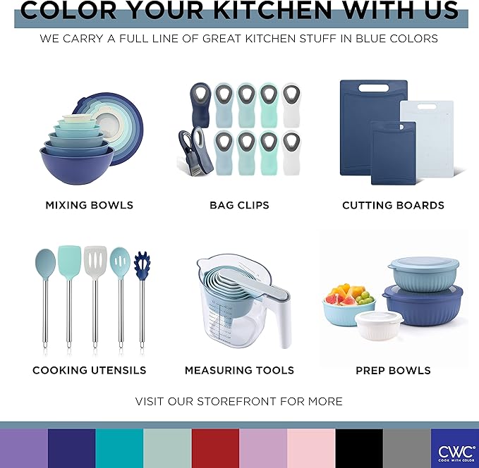 COOK WITH COLOR Mixing Bowls with Lids - Image 9