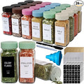 Spice Jars with Labels by Unknown