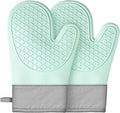Silicone Oven Mitts, Waterproof Non Slip Grip Oven Gloves by Unknown