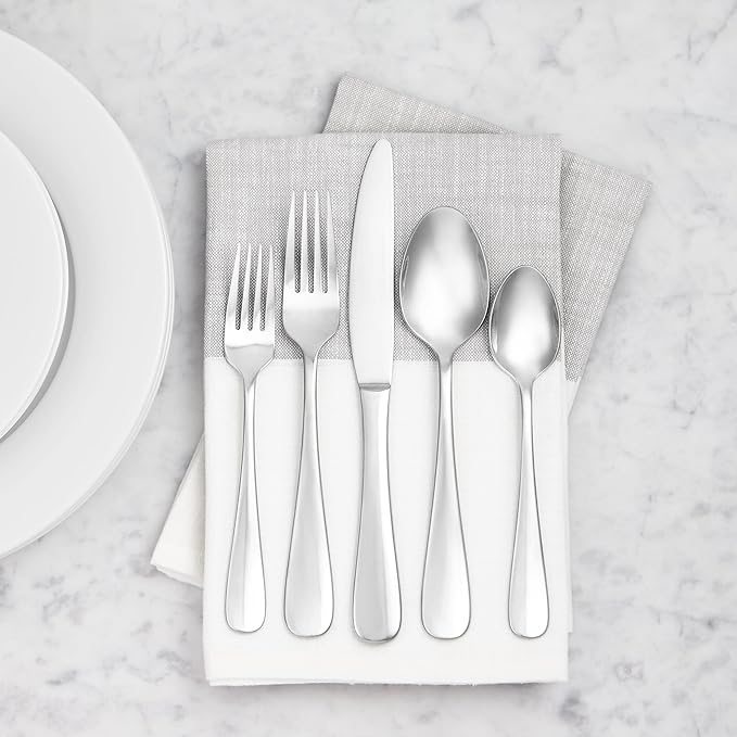 Amazon Basics Stainless Steel Dinner Knives - Image 7