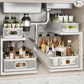 2 Pack 21IN-Depth Under Sink Organizer by Corbyles