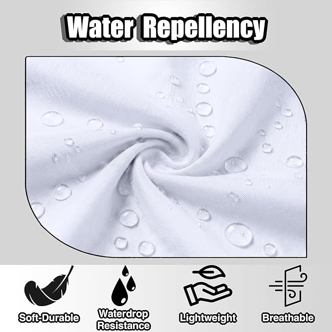 TOSHE Kitchen Apron Waterdrop Resistant Cotton Apron - Image 4