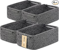 MiniArk Small Storage Baskets for Organizing | Closet Organizer Bins | Shelf by MiniArkStorageBasketsHome