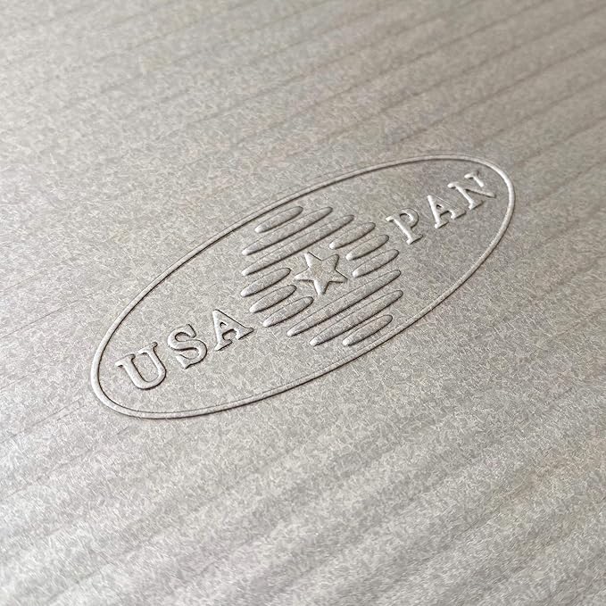 USA Pan Jelly Roll Baking Pan and Bakeable Cooling Rack, Nonstick Commercial - Image 4